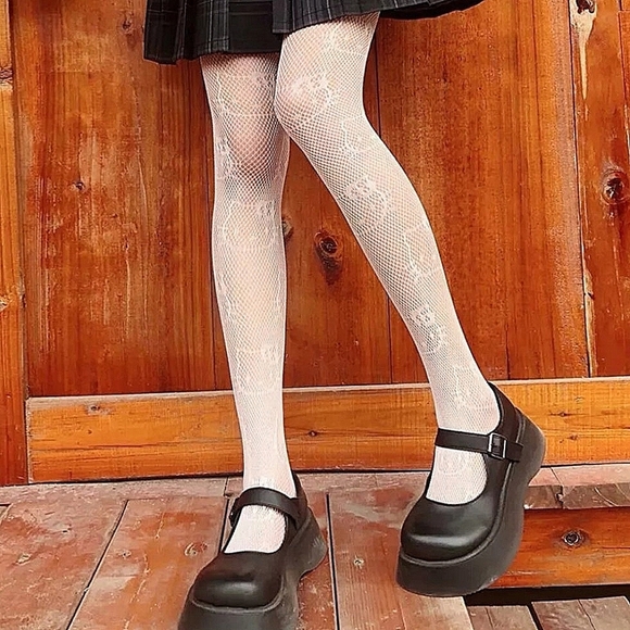 Hello Kitty Fishnet Stockings - Picture 1 of 4